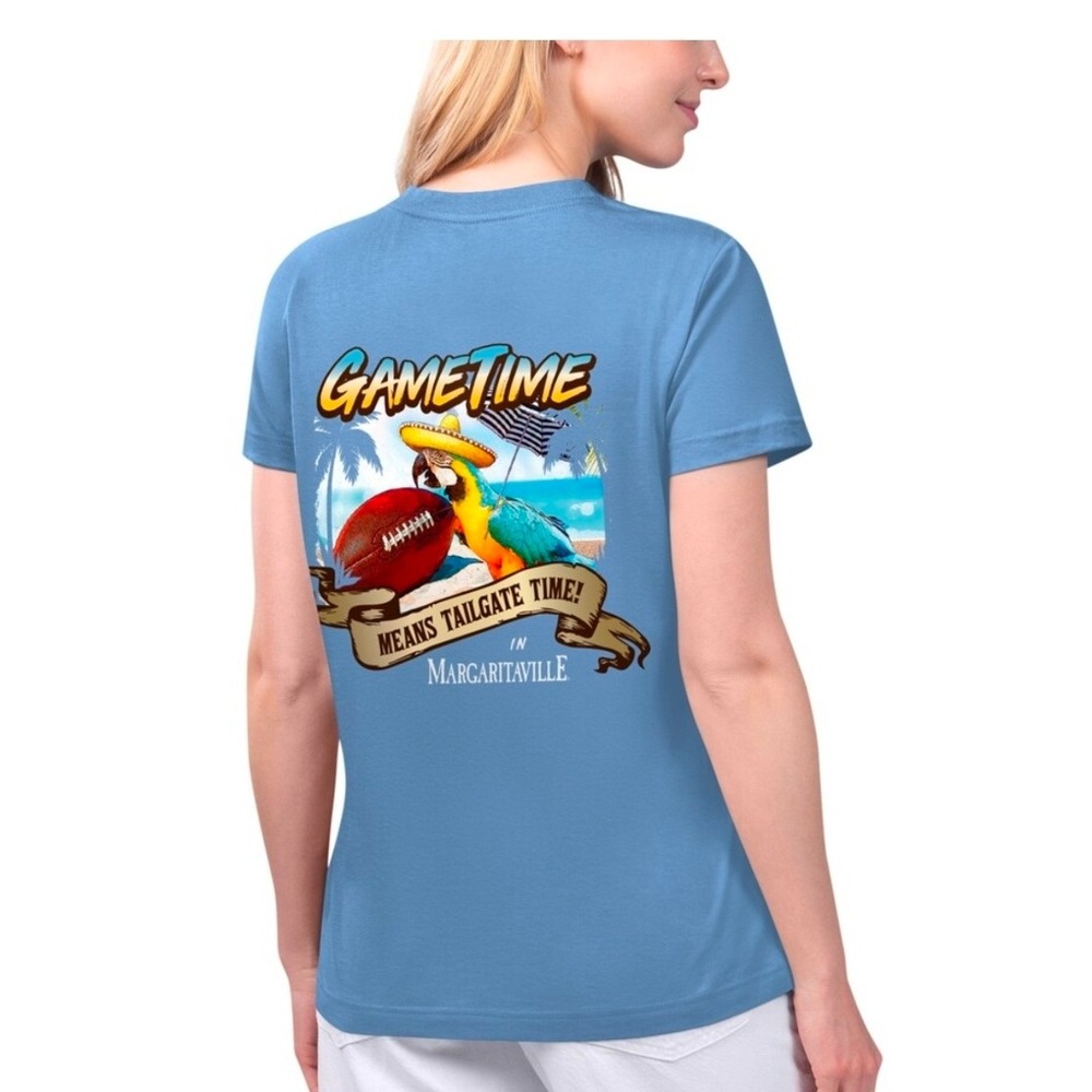 New Margaritaville Island Reserve Blue LA‎ Chargers NFL Football T-Shirt Size M